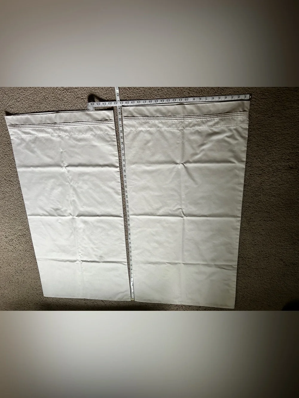 CHRIS MADDEN PILLOWCASES king Size 21x40 SANDSTONE/TAN COTTON
